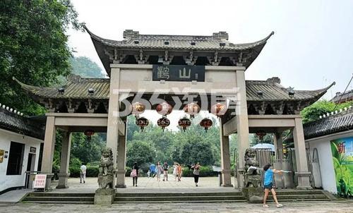 鹳山公园实景图