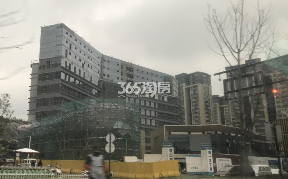 泰禾野风大城小院商业实景图 2018年12月摄 
