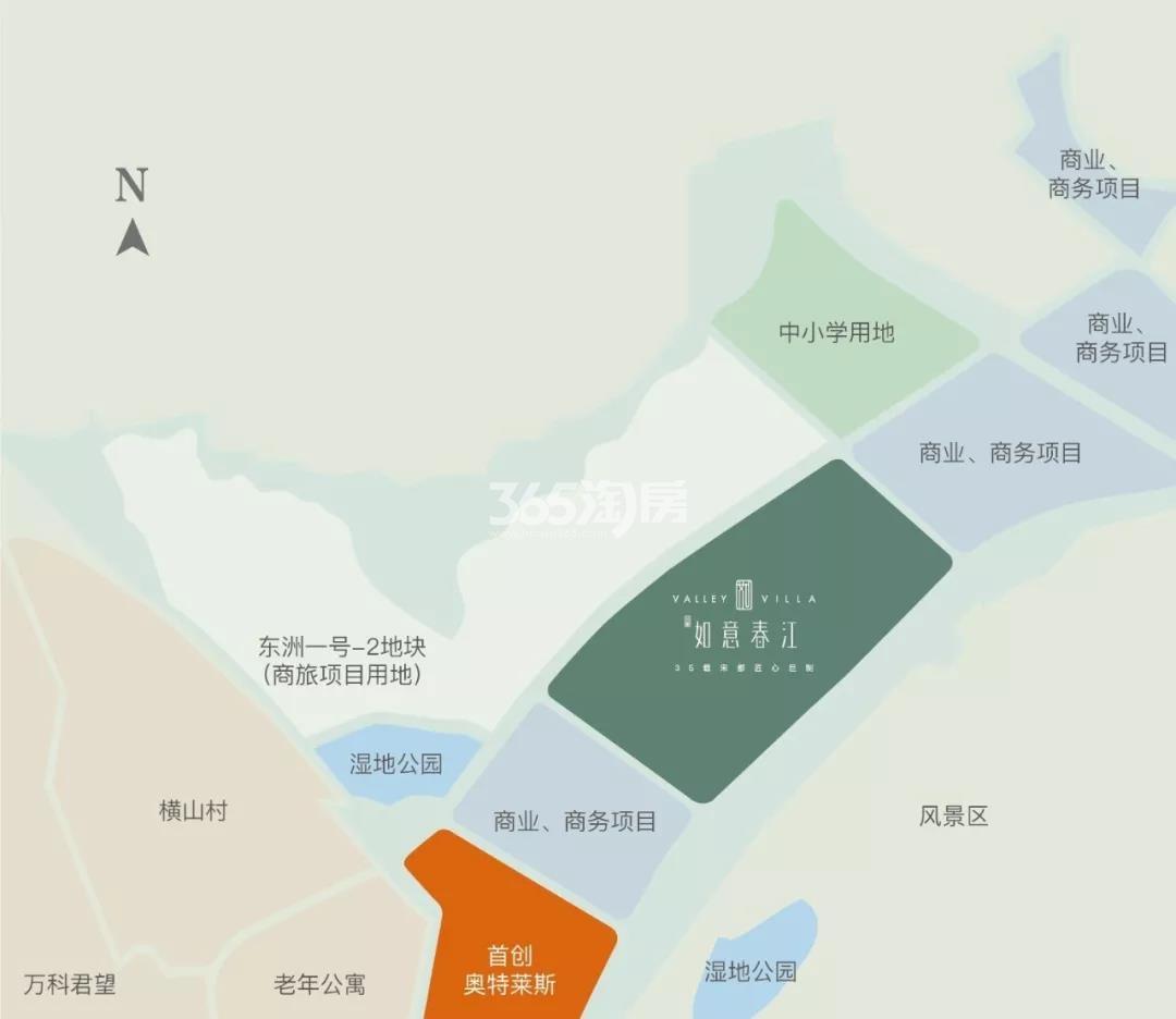 横山社区规划图