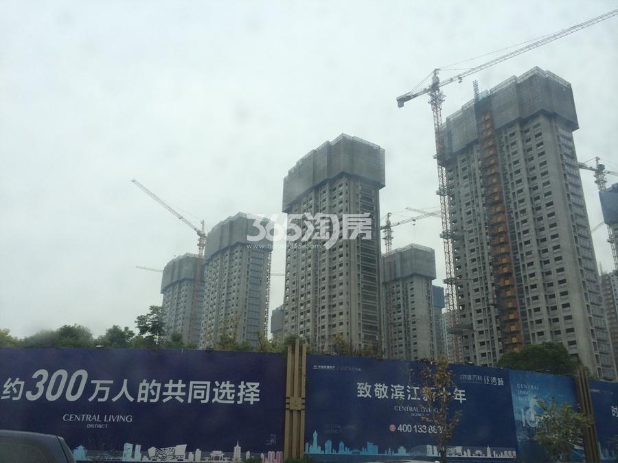 中国铁建万科江湾城实景图