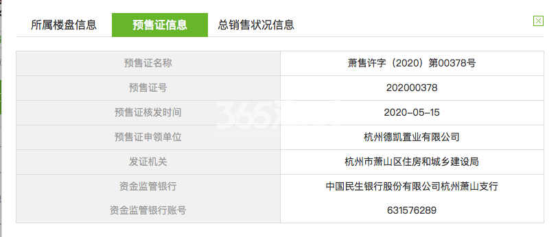 德信时光之宸18、20、22#预售证
