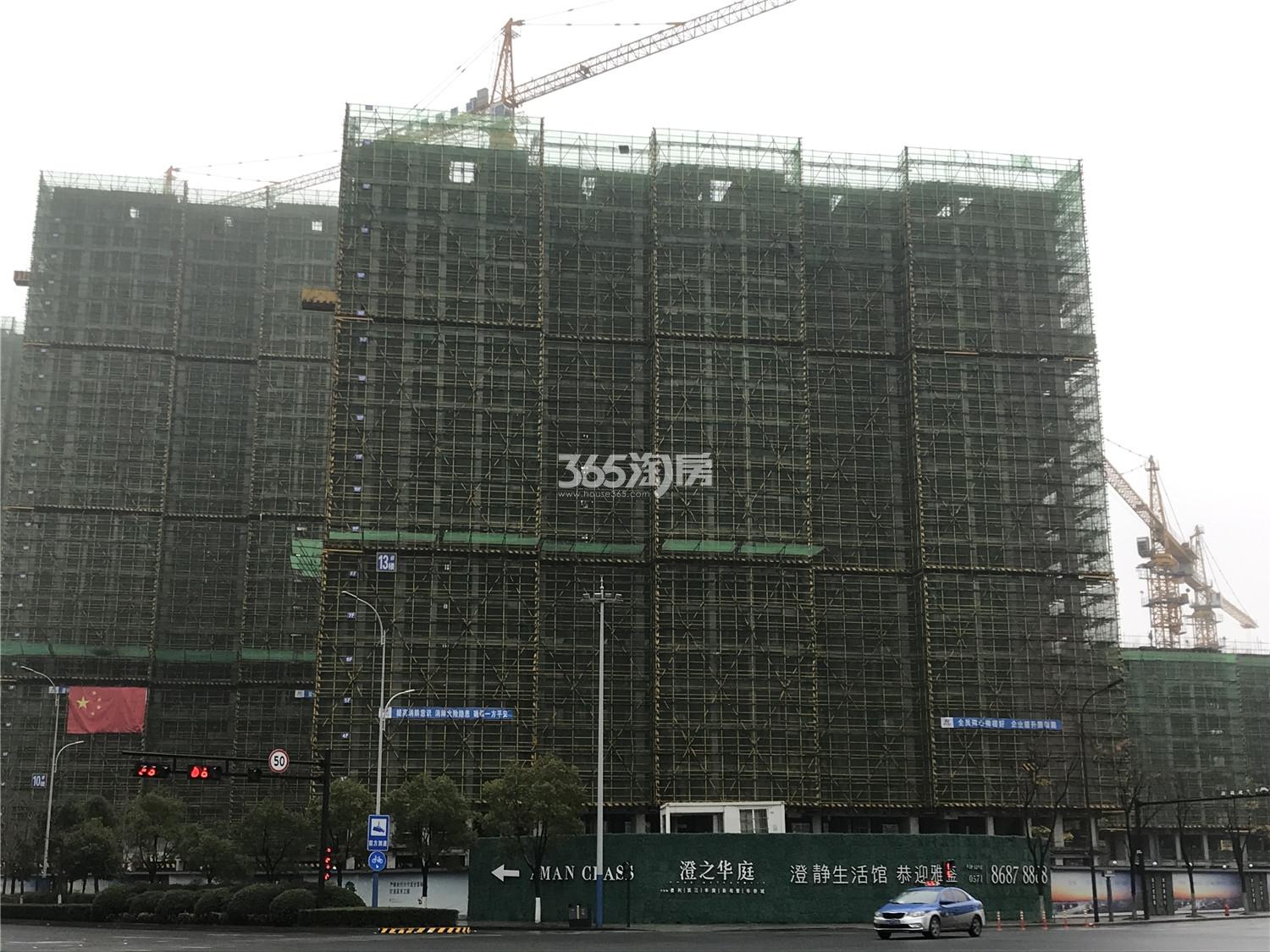 保利澄品1月13#建设进度