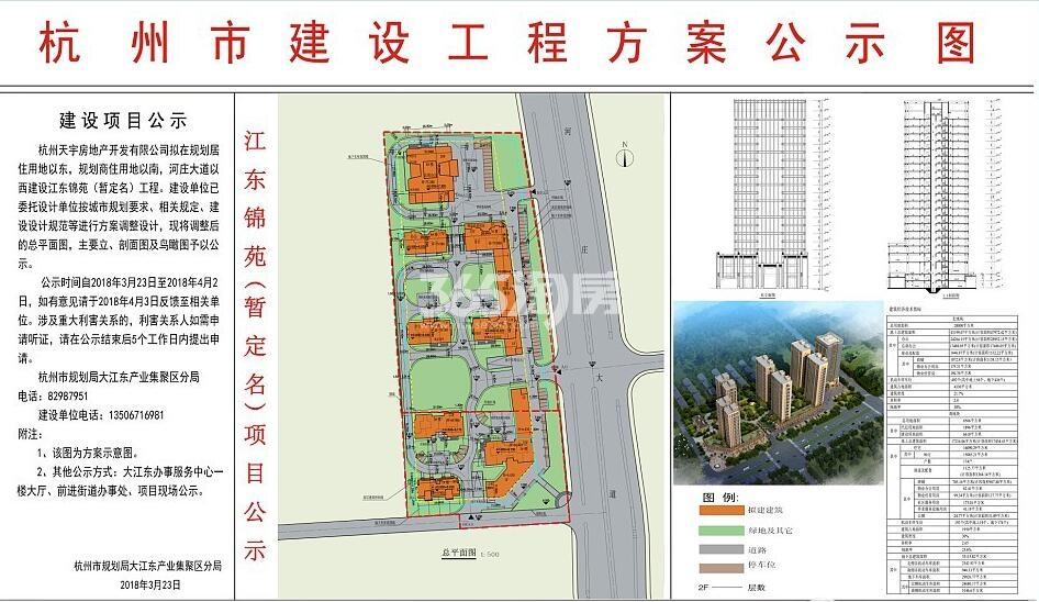 江东锦苑项目方案公示图