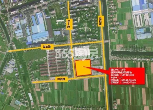高运益农商住地交通图