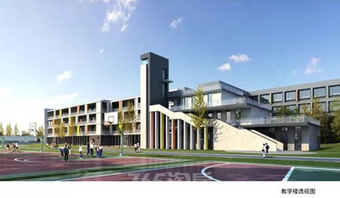 无锡房地产信息 正文(新吴区春阳实验小学效果图) 孩子在享受优质教育