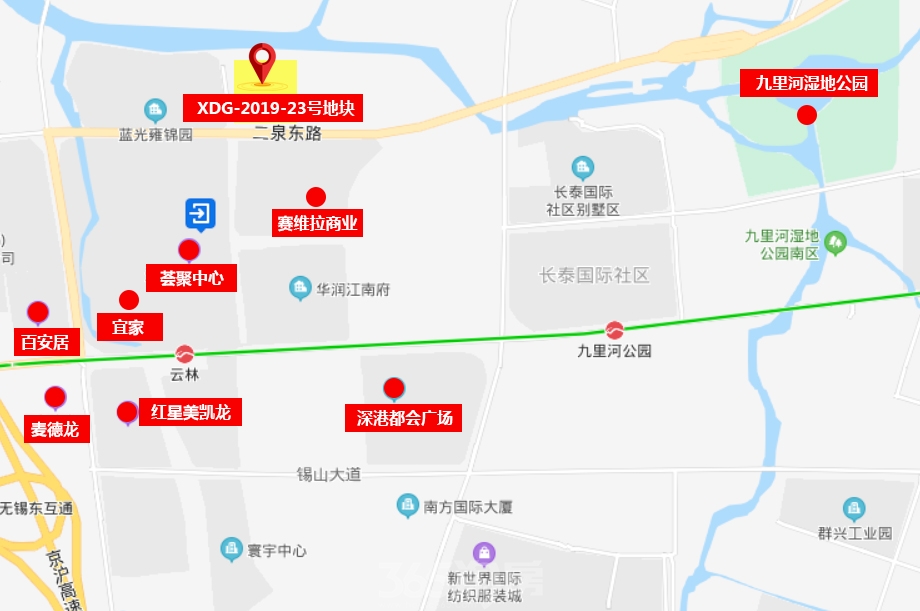 宜家荟聚时隔三年再挂地,起始楼面价10497元/㎡创新高-无锡365淘房