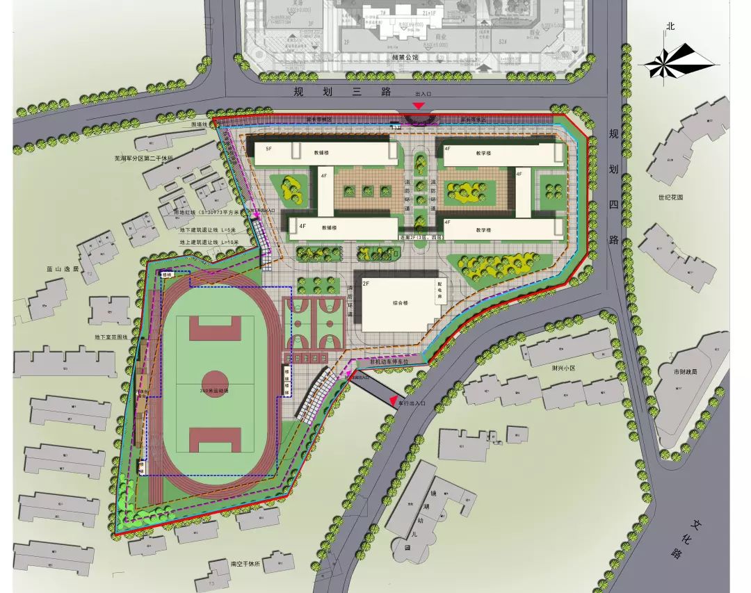 最新赭山小学改扩建设计方案批前公示出炉