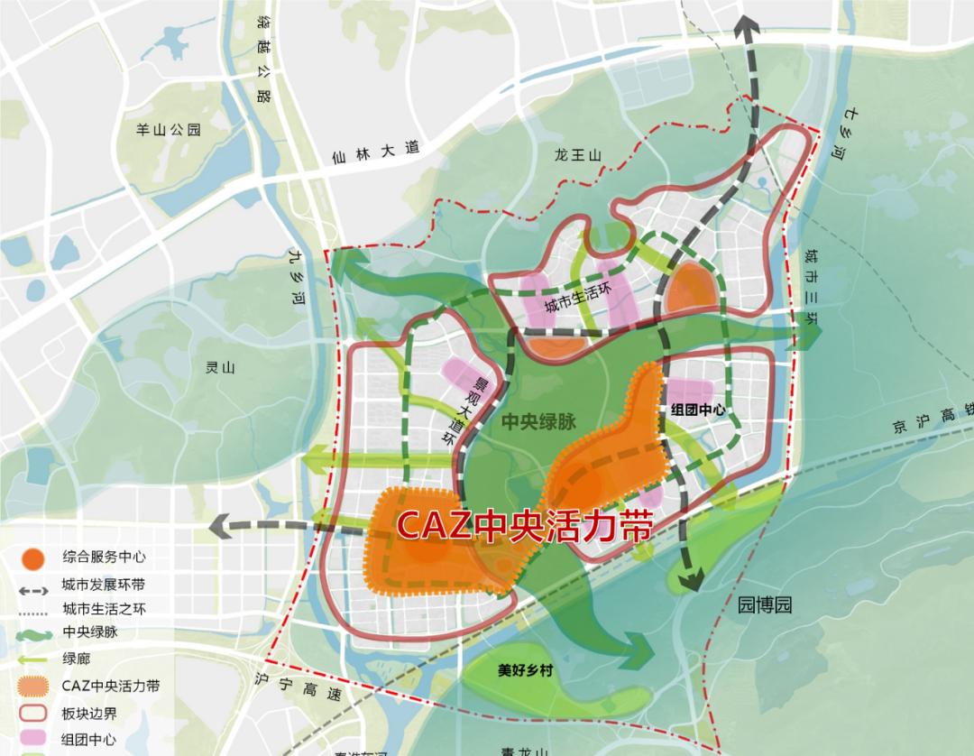 限高约150米3条地铁紫东核心区规划亮点曝光