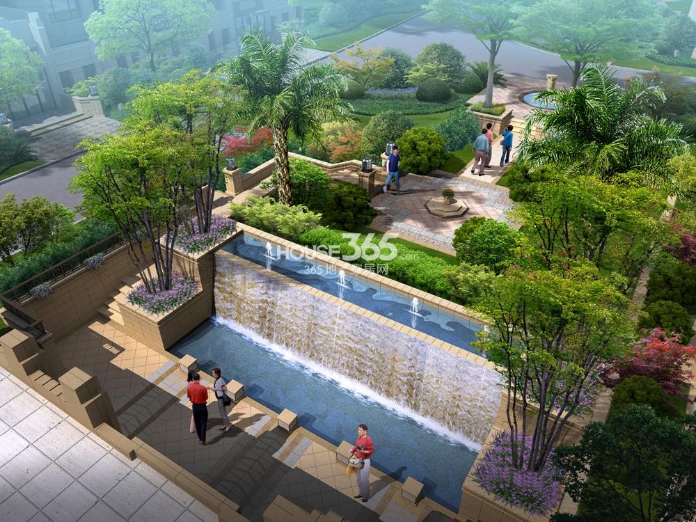 星叶枫情水岸景观效果图