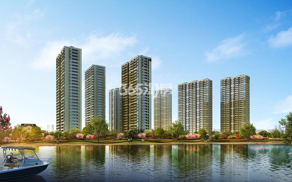 东海水景城六期领翔阁效果图